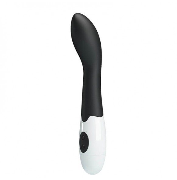 PRETTY LOVE - Bishop Wand Vibrator (Battery - Black) PRETTY LOVE - Bishop Wand Vibrator (Battery - Black)